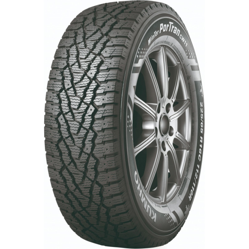 Kumho 215/70R15C 109/107R PR8 Portran CW11 Kumho STUDDED