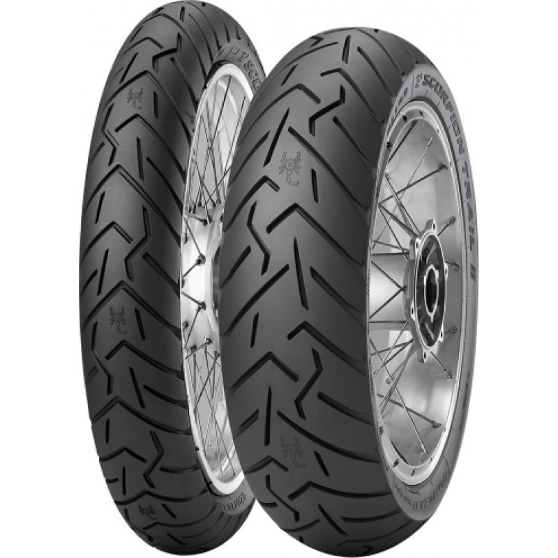 Pirelli 130/80R17 Pirelli SCORPION TRAIL II 65V TL ENDURO STREET Rear DOT21