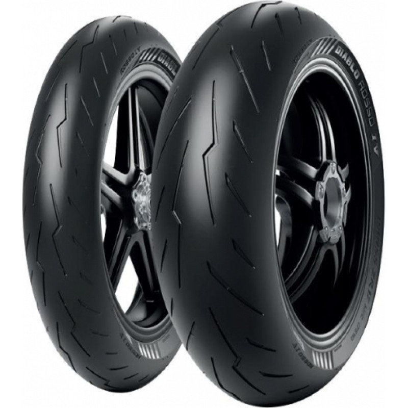 Pirelli 160/60ZR17 Pirelli DIABLO ROSSO IV 69W TL SPORT TOURING & TRAC Rear