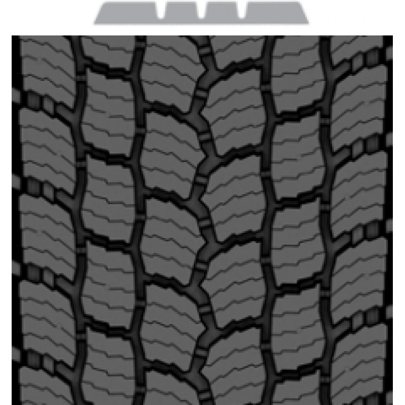 GT 315/80R22,5 Kraiburg K727 MICH1 Retreaded