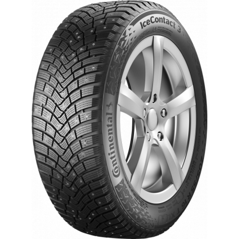 Continental 235/60R18 CONTINENTAL IceContact 3 107T FR XL ar radzēm