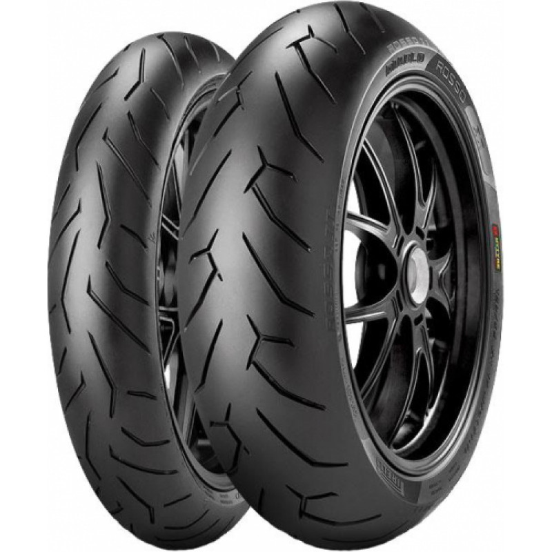 Pirelli 160/60ZR17 Pirelli DIABLO ROSSO II 69W TL SPORT TOURING Rear