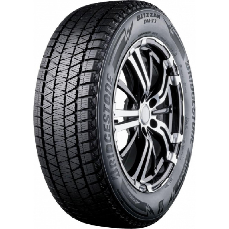 Bridgestone 225/55R18 BRIDGESTONE BLIZZAK DM-V3 98T DOT22 Friction EEB72 3PMSF IceGrip M+S