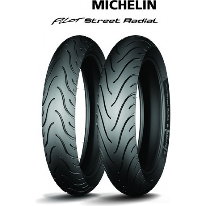 Michelin 120/70R17M/C Michelin Pilot Street Radial 58H Front TL/TT