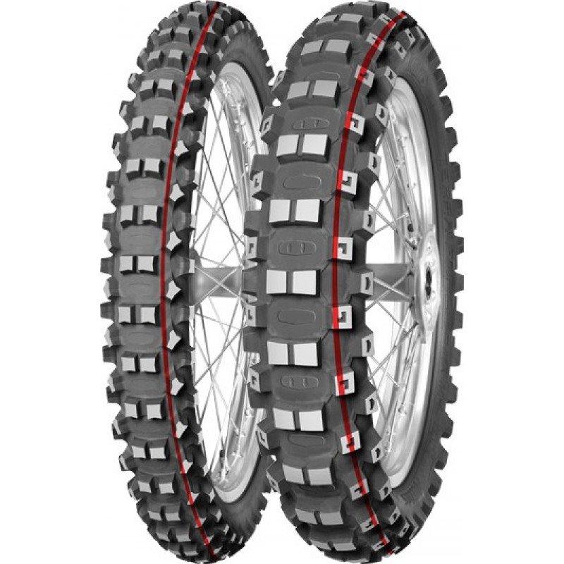 Mitas 70/100-10 MITAS TERRA FORCE-MX MH 41J TT red & green Med-Hard