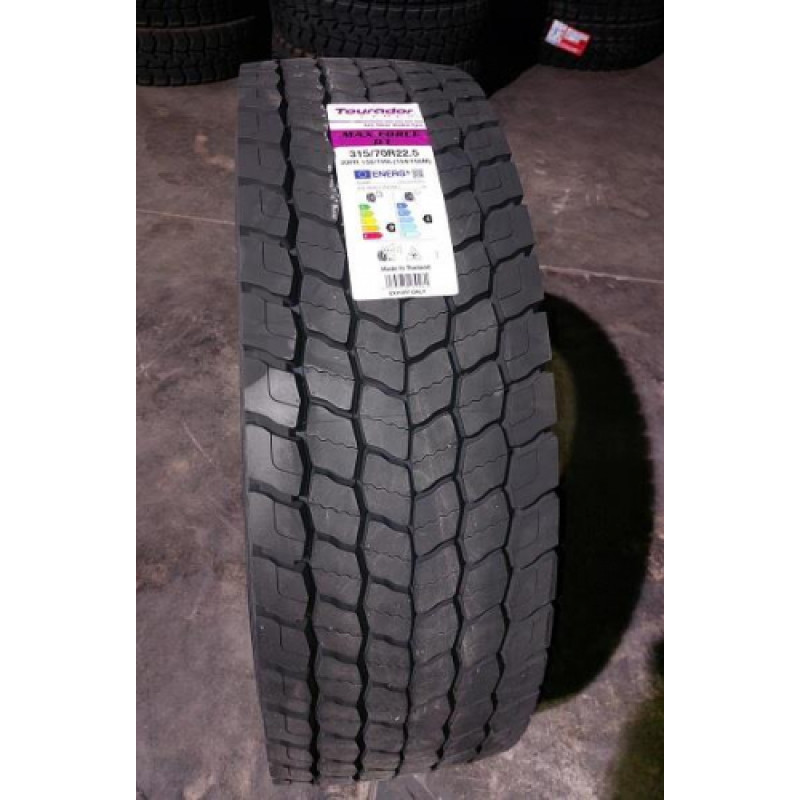 Tourador 315/70R22,5 Tourador MAX FORCE D1 156/150L (154/150M) M+S 3PMSF Drive REGIONAL