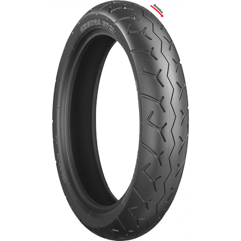 Bridgestone 130/70-18 BRIDGESTONE G701 63H TL DOT22 (bez atgriešanas iespējām)