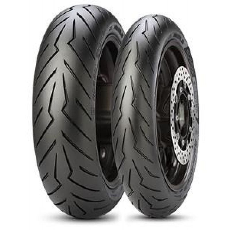 Pirelli 160/60R15 Pirelli DIABLO ROSSO SCOOTER 67H TL SCOOTER SPORT TOURIN Rear